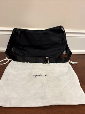 Agnes b Women Nylon Shoulder Cross-body Bag